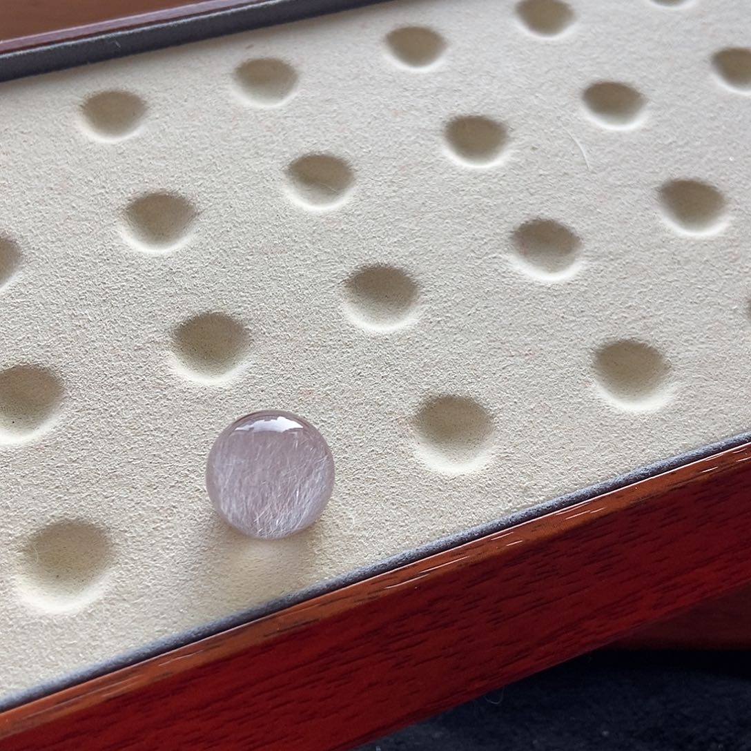 葵****水晶未镶嵌手链兔毛单珠无鉴赏