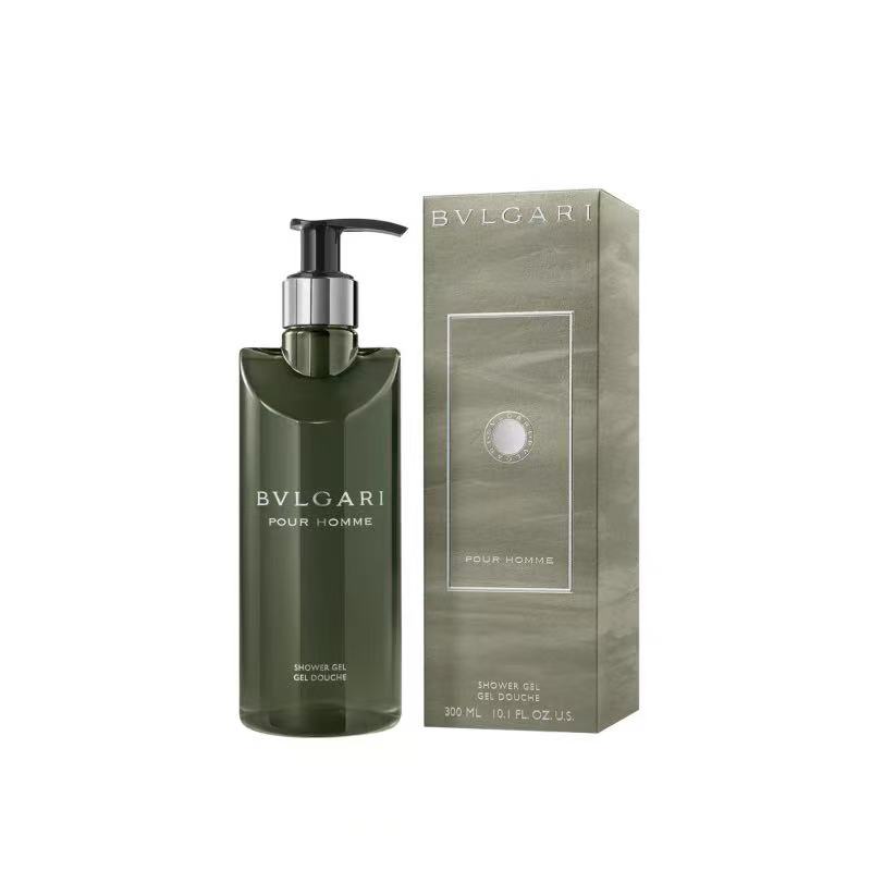BVLGARI/宝格丽大吉岭茶沐浴啫喱300ml 茶香男朋友沐浴露男士系列