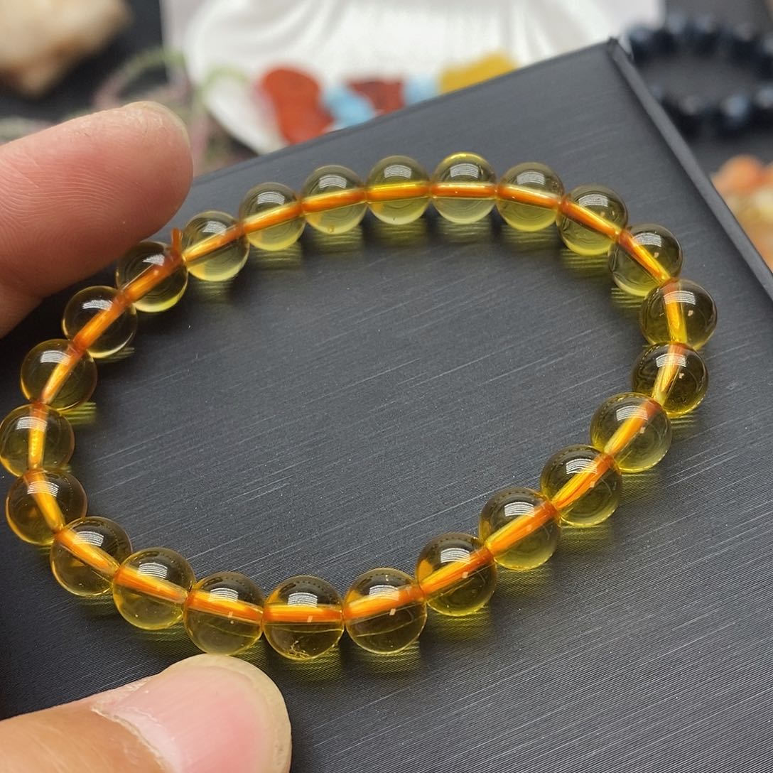 水晶手串未镶嵌……