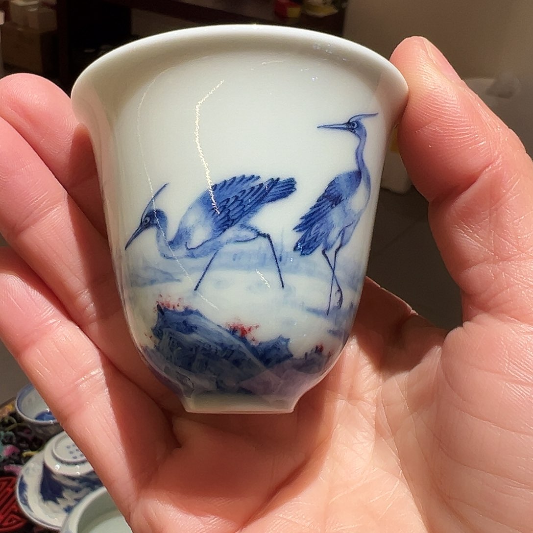 沐月山房原矿釉里红