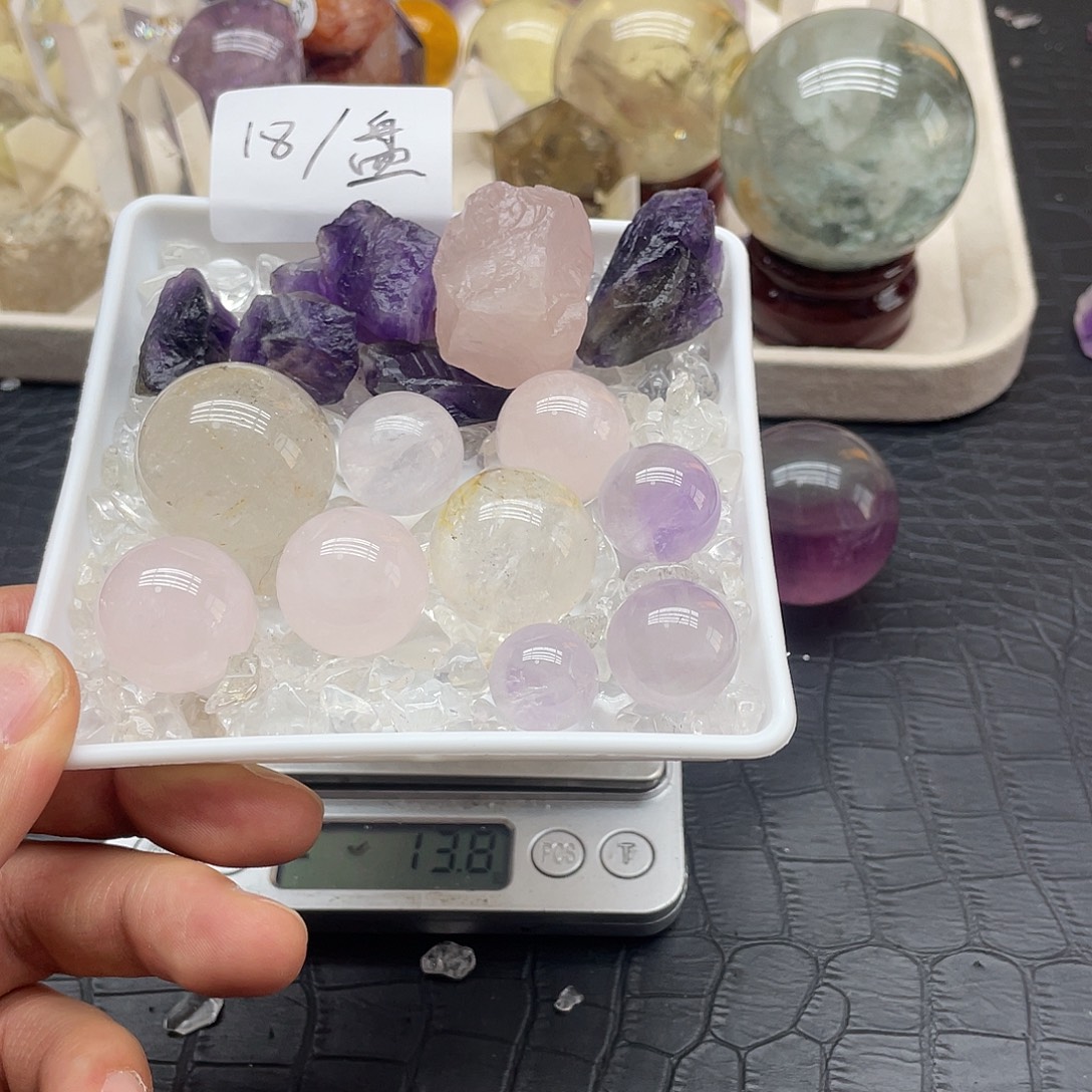 未镶嵌水晶珠宝半成品19