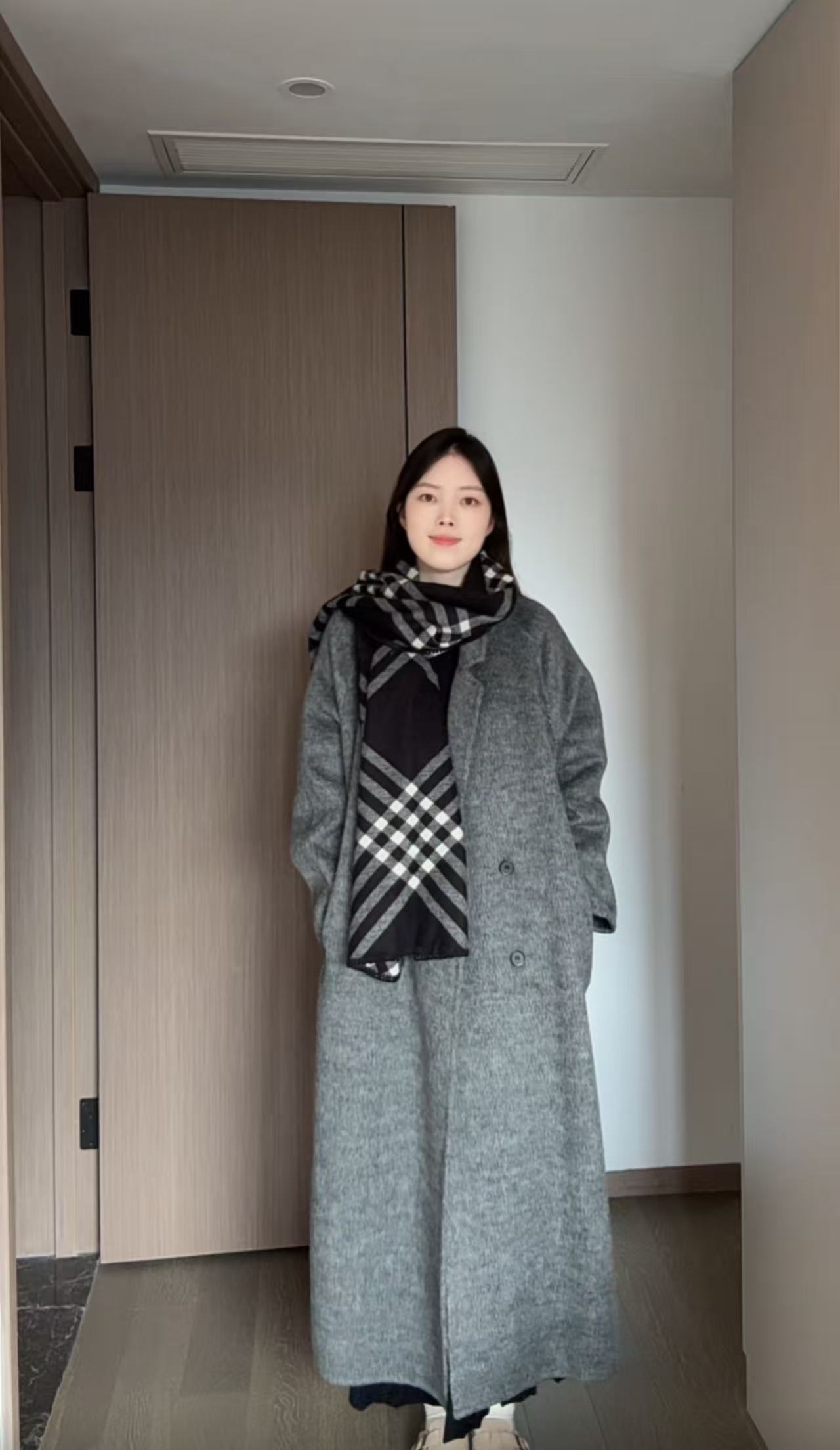 加厚双面羊毛大衣女装外套2025冬季新款长款大衣外套宽松时尚