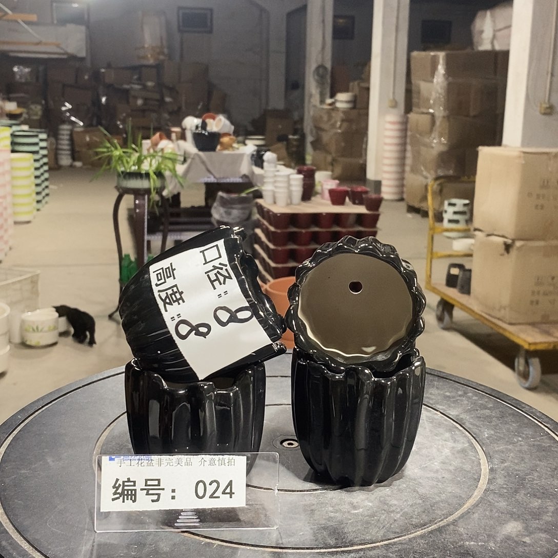 微瑕花盆-024-口8×8-4个