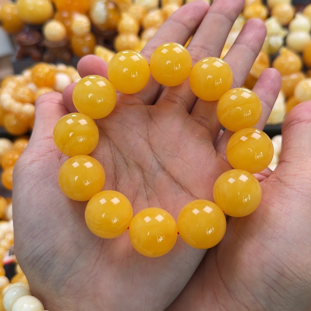 琥珀未镶嵌珠宝奇石20mm同料