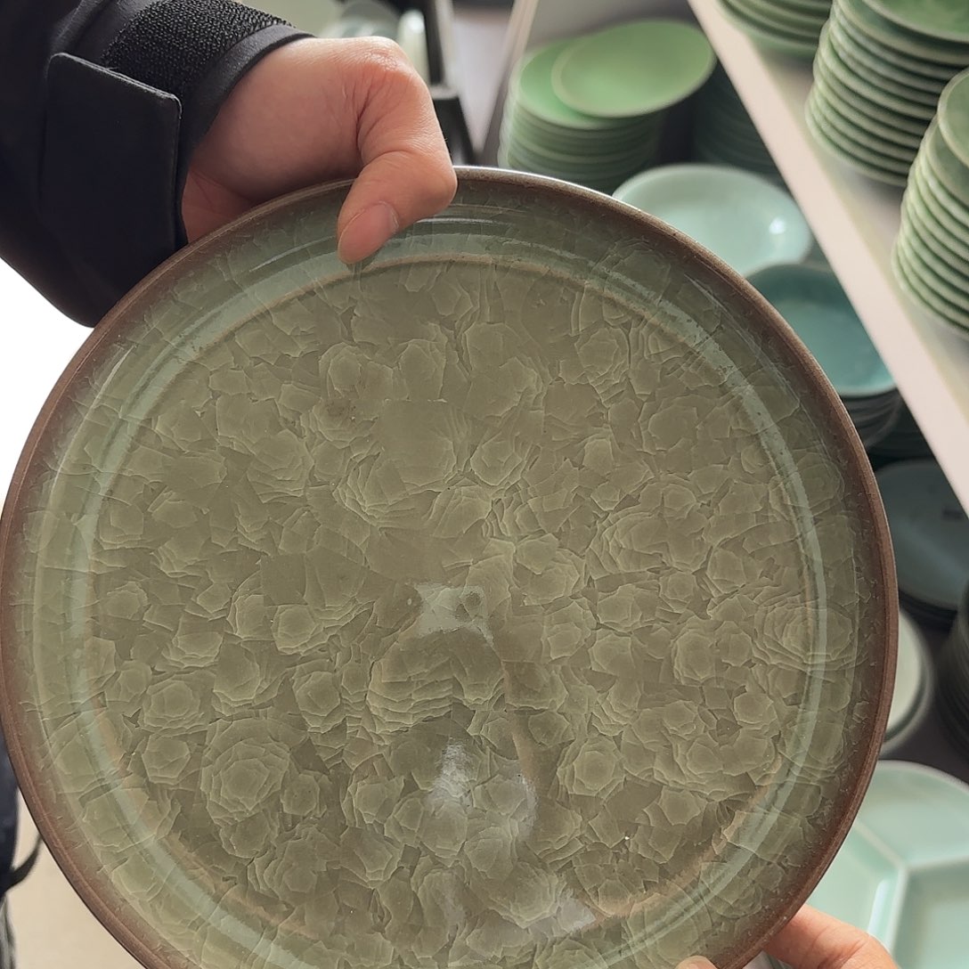 龙泉云间青瓷小米茶器