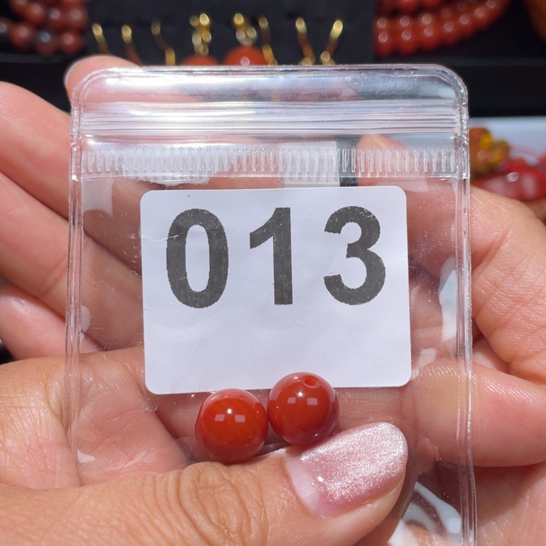 玛瑙/玉髓单珠未镶嵌