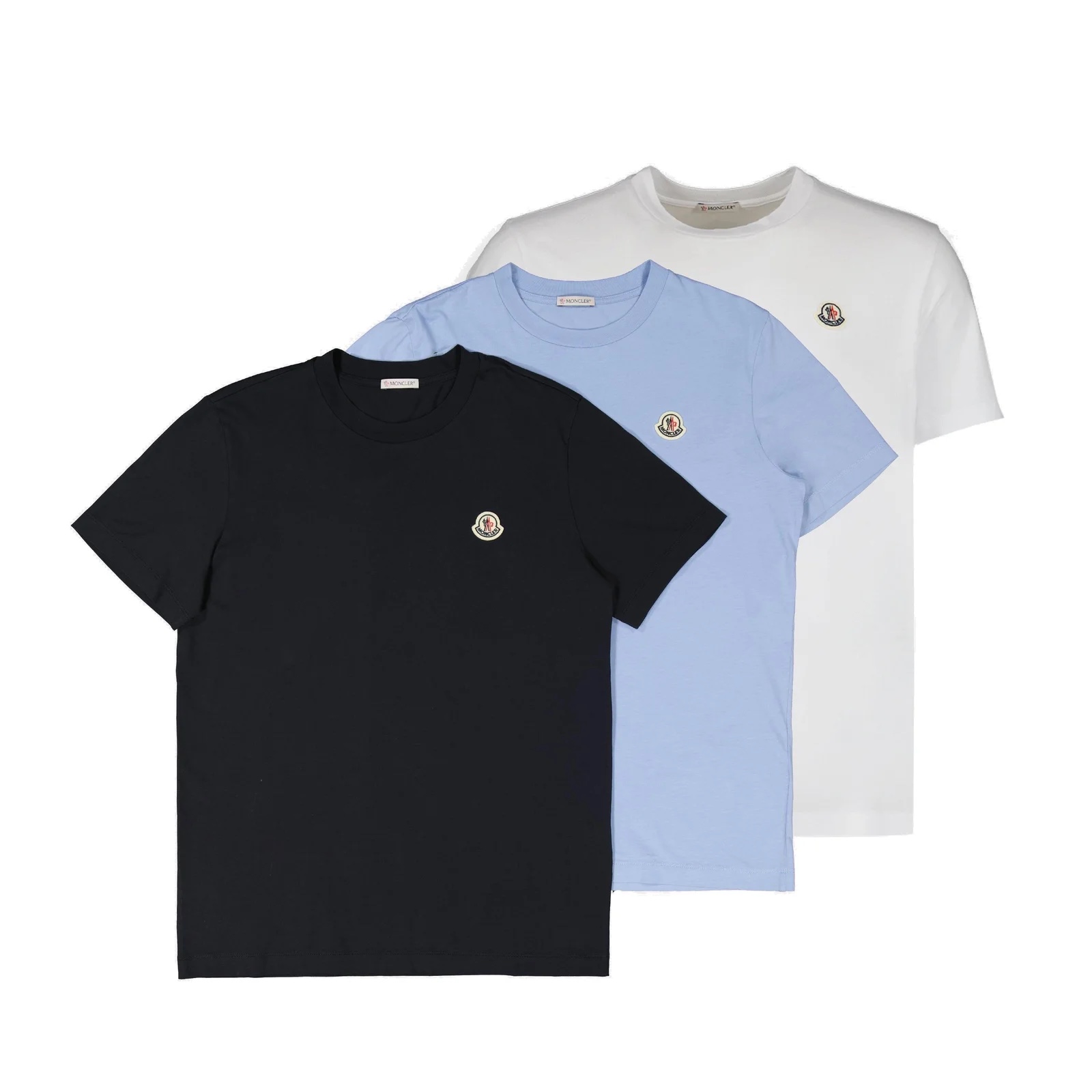 未使用 MONCLER 25春夏 MJ 胸前 Logo 男士短袖T恤8C00020