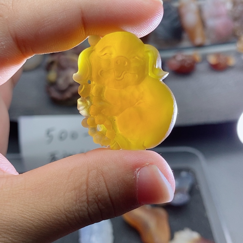 【闪购商品】未镶嵌吊坠定制玛瑙