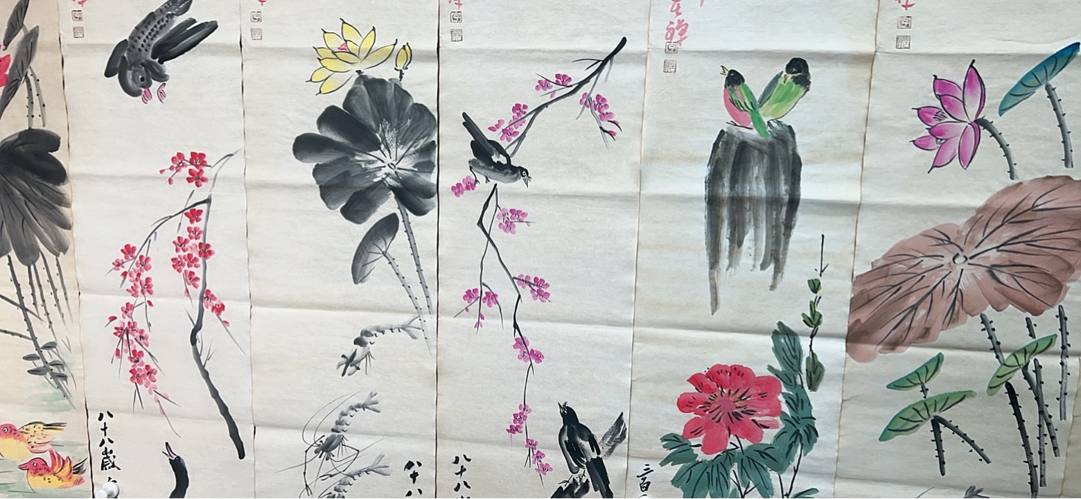 【梓丽】精品八条屏装饰画通用链接