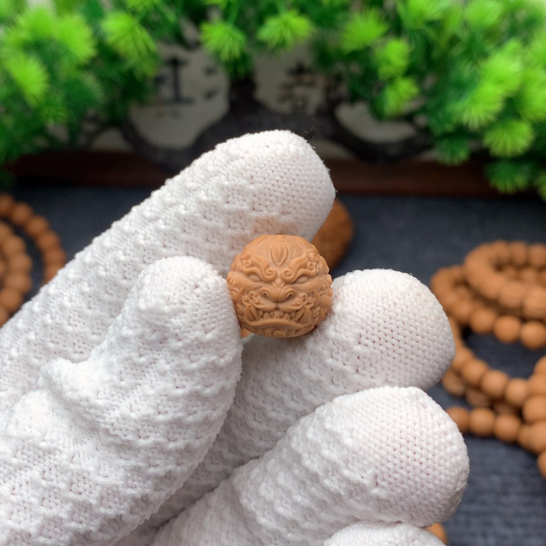 猴头核桃手串唐狮