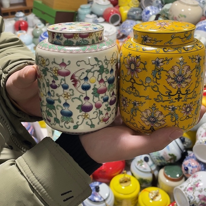 陶瓷罐茶叶罐密封罐