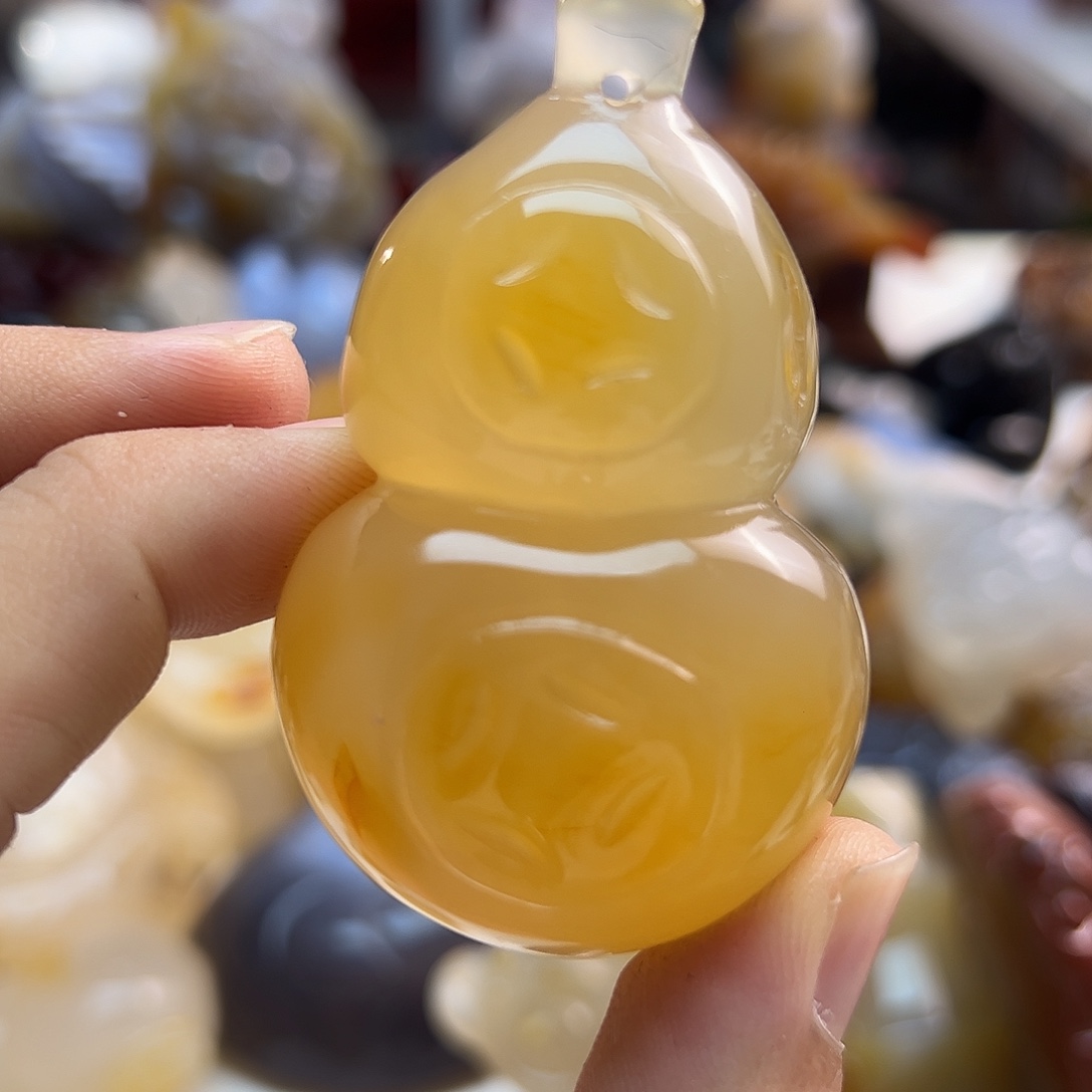玛瑙/玉髓合金颈饰