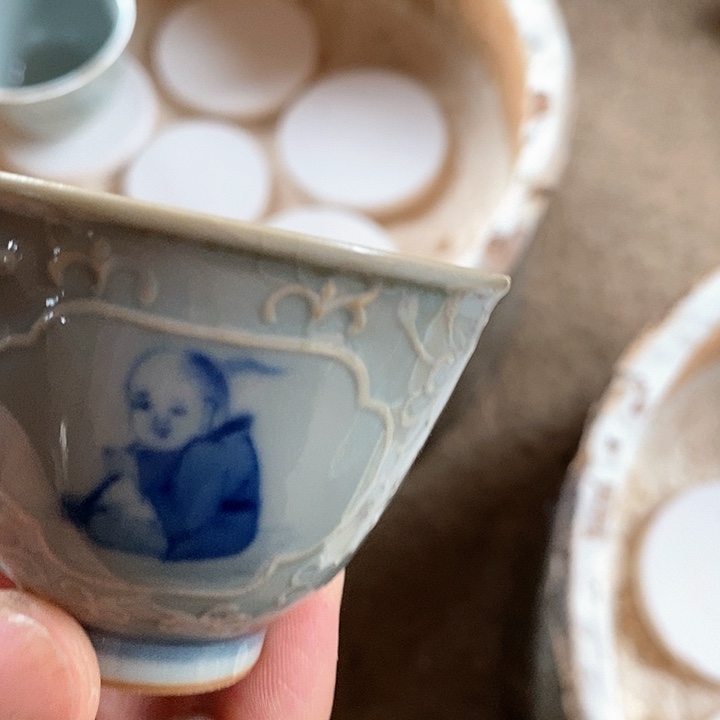 杯景德镇高温还原陶瓷