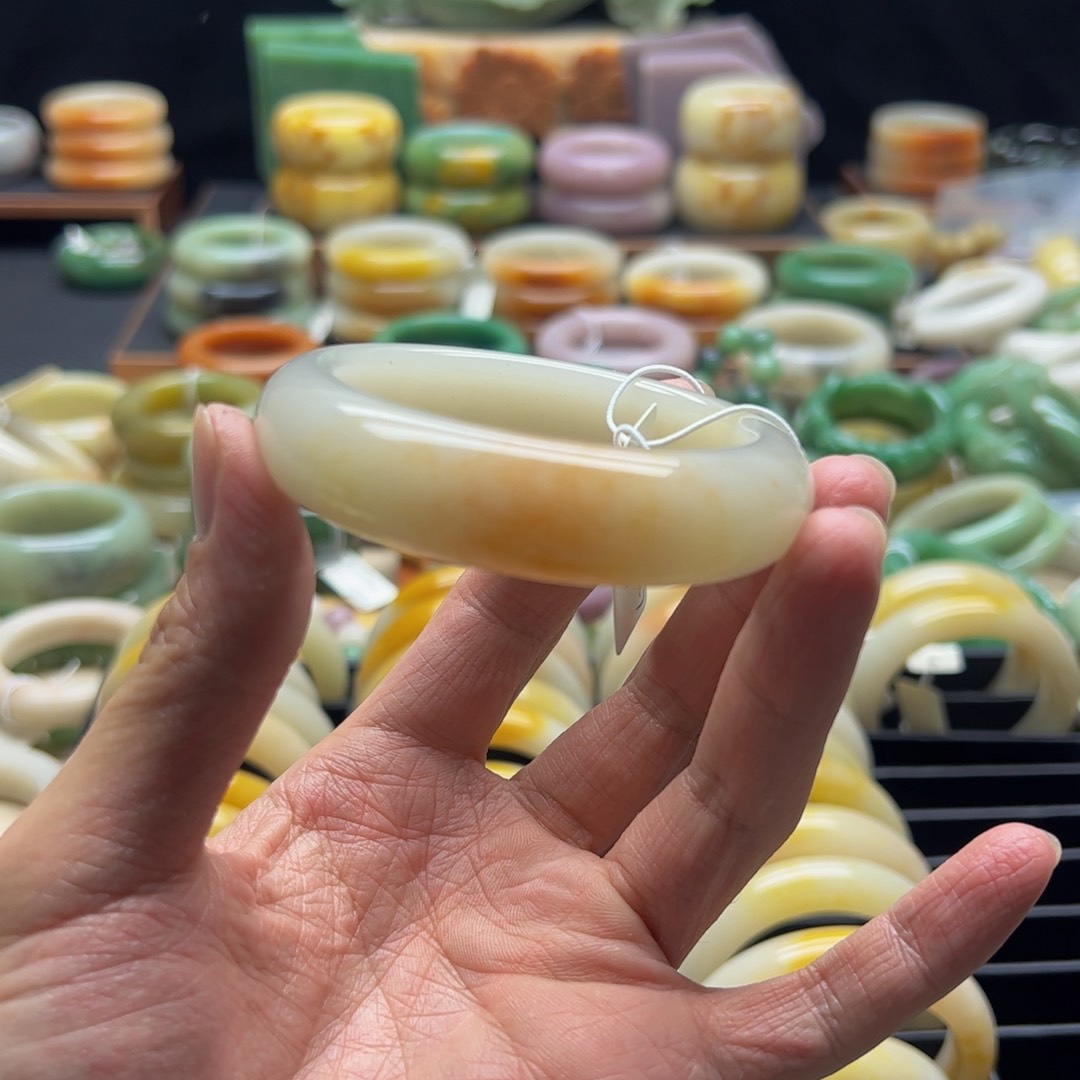 石英质玉手镯合金小*.