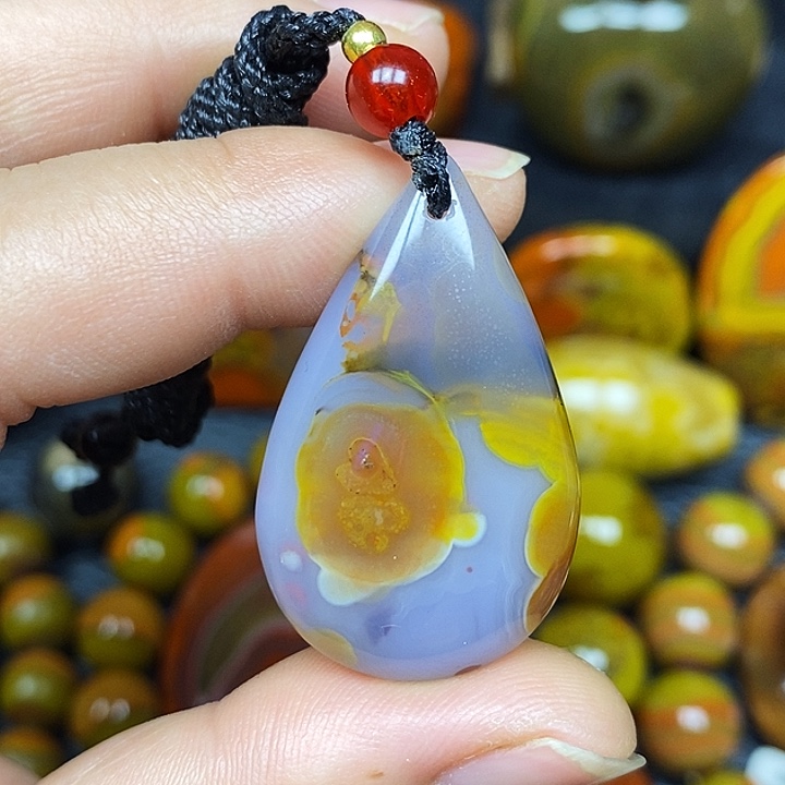 玛瑙/玉髓未镶嵌颈饰