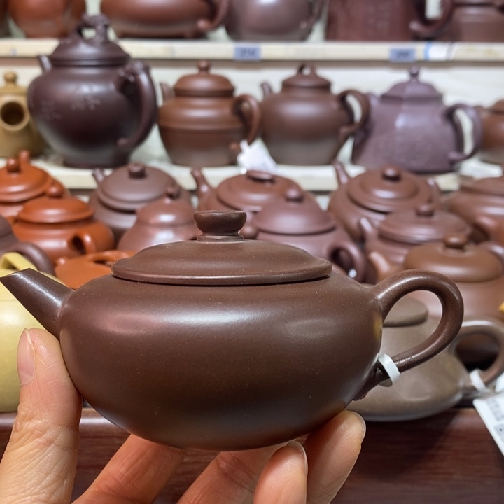 紫砂茶壶微瑕处理一把