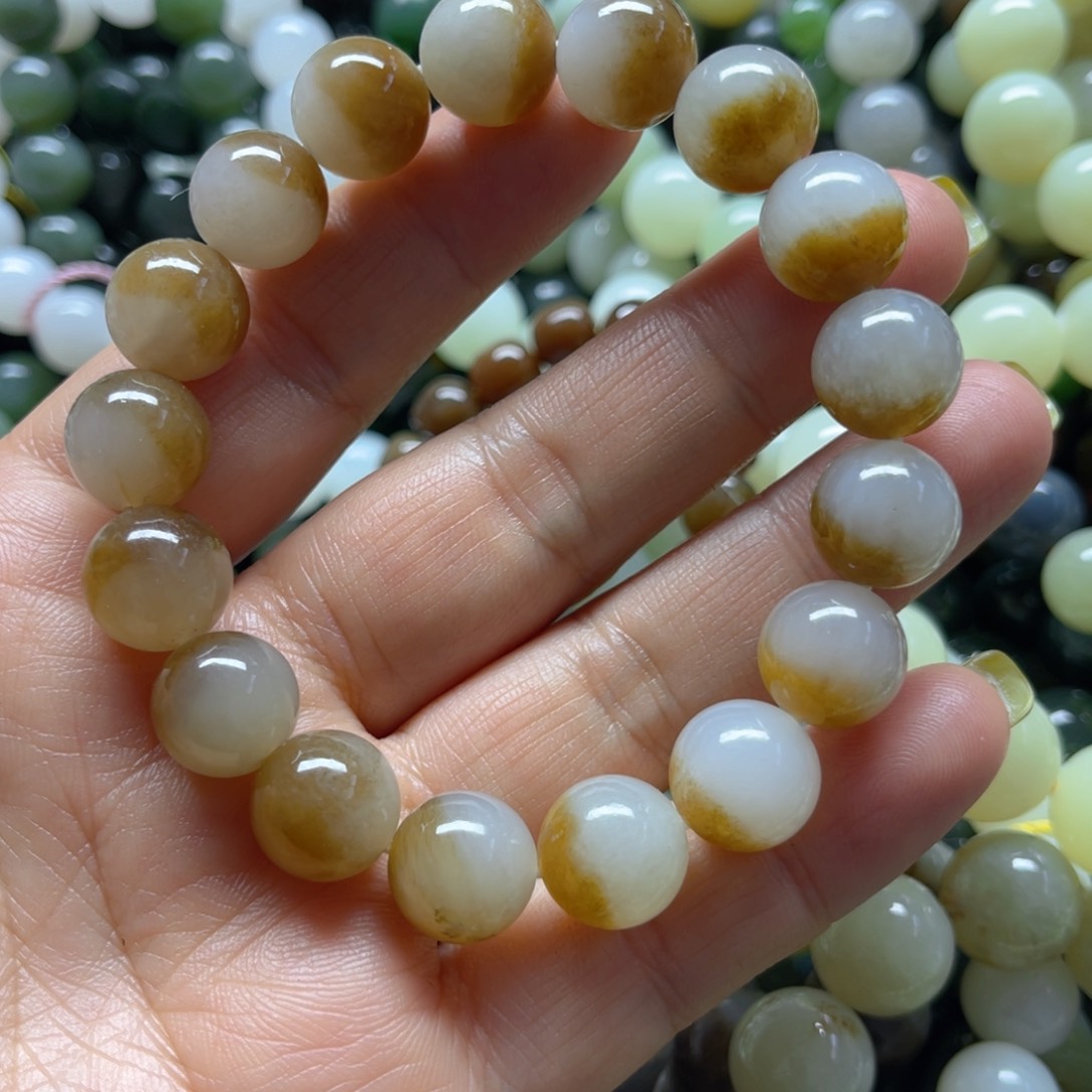 和田玉手链未镶嵌