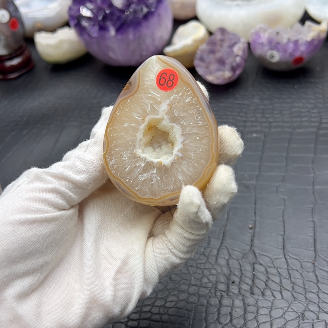 珠宝半成品水晶未镶嵌