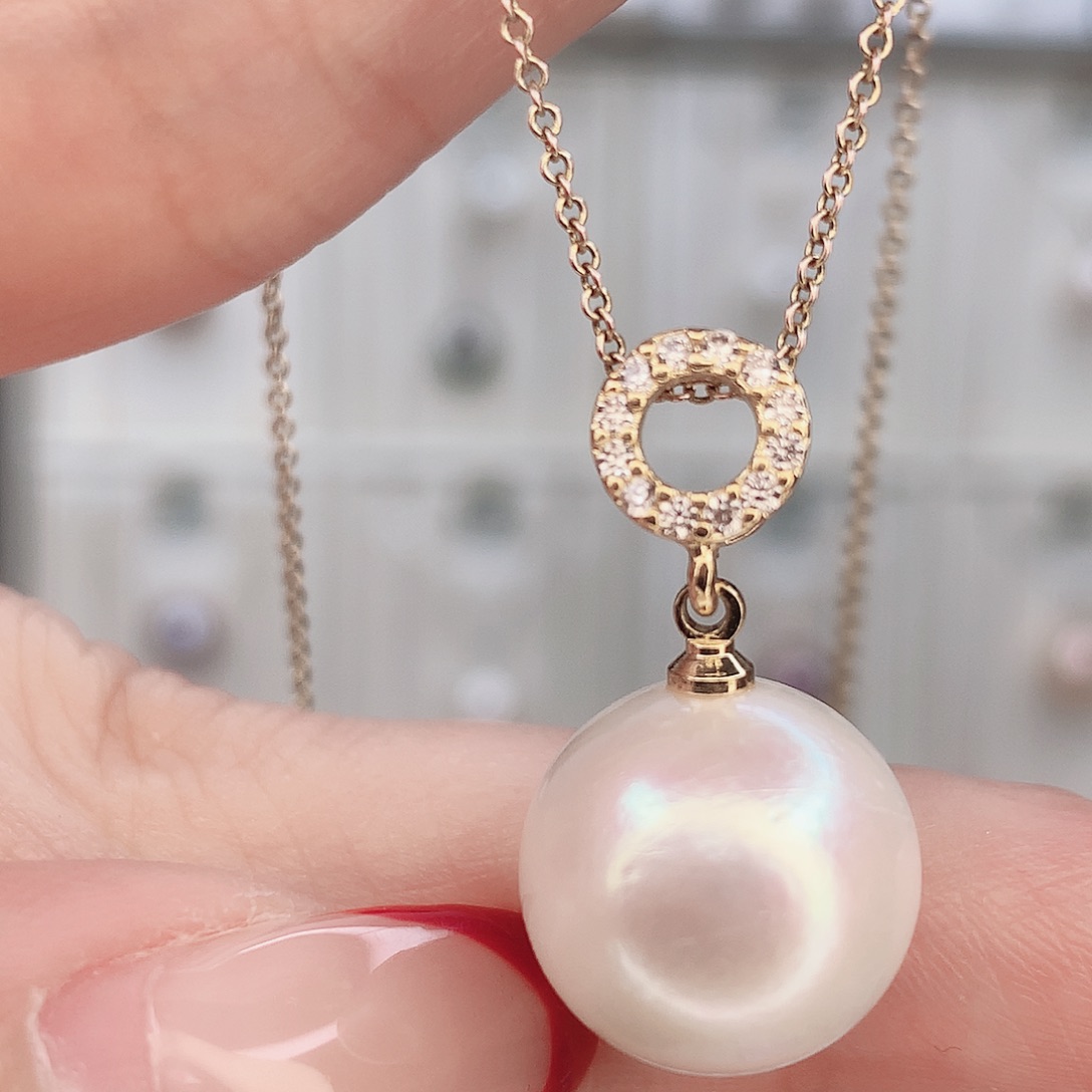 吊坠(赠链)淡水珍珠合金