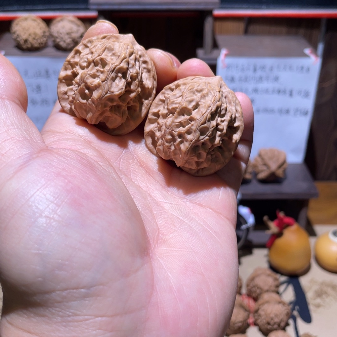 吊坠文玩核桃38尺不知名