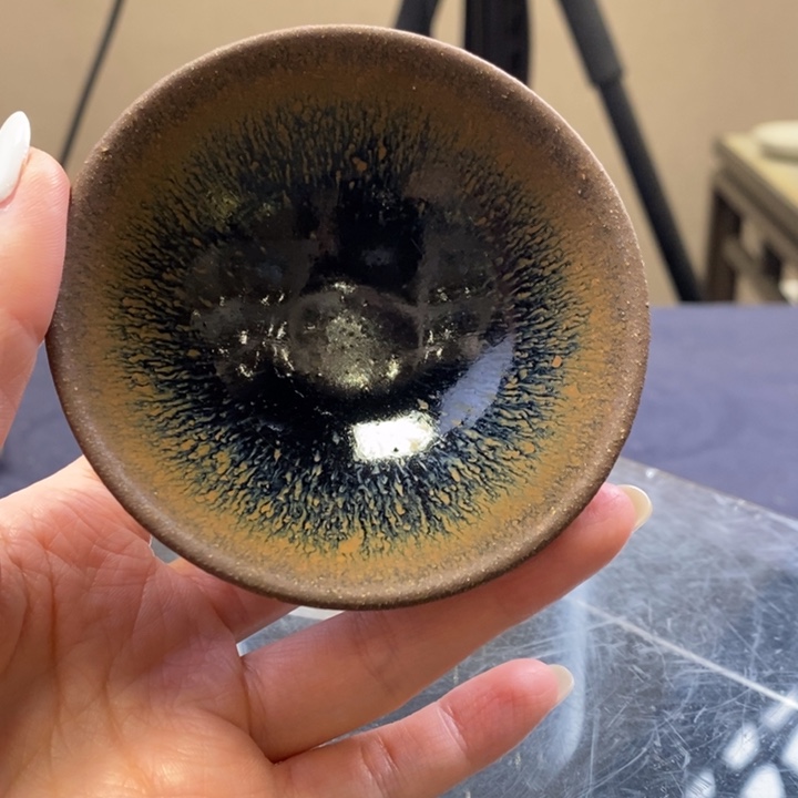 杯子12749建窑兔毫盏