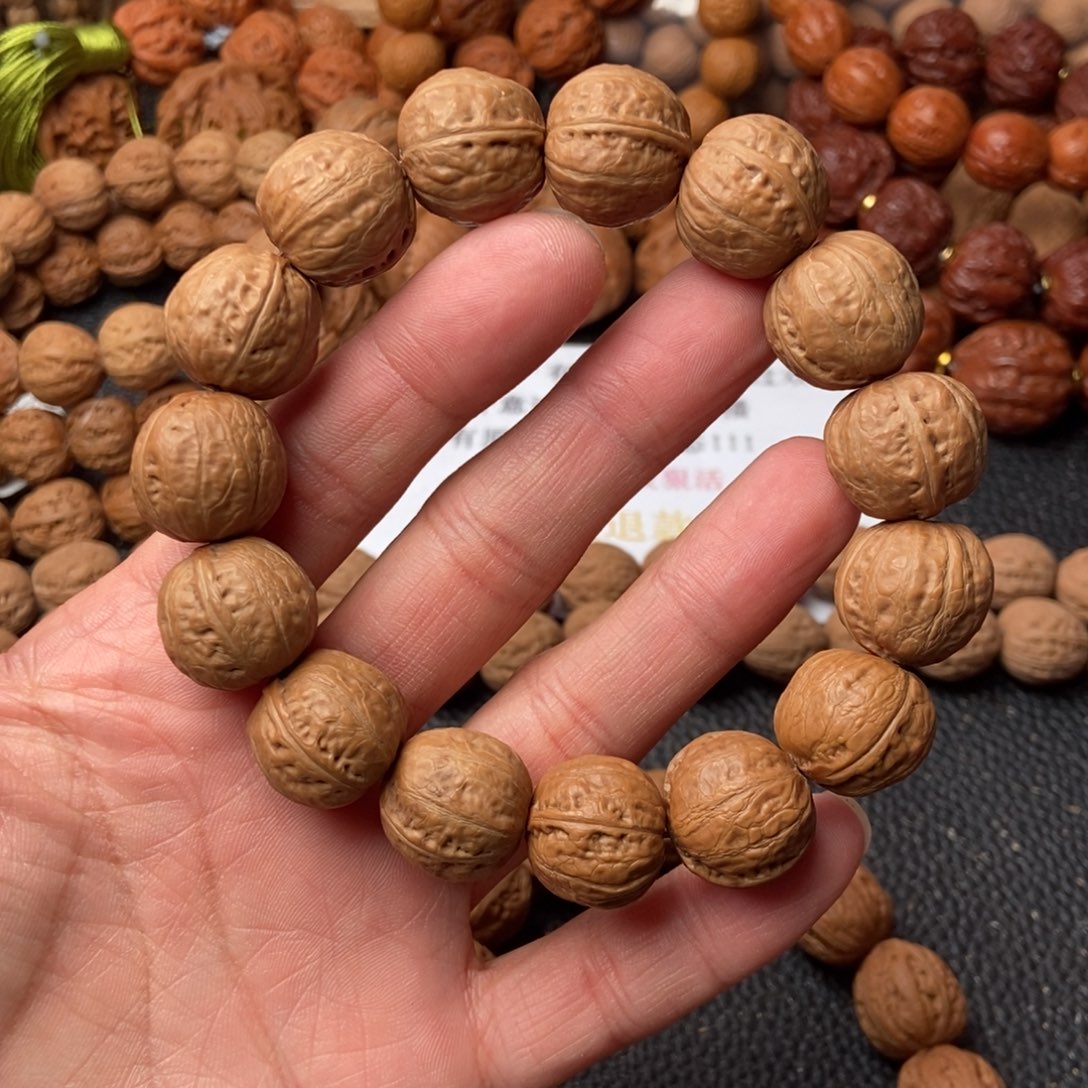 野生小秋子光头手串17/17/16尺