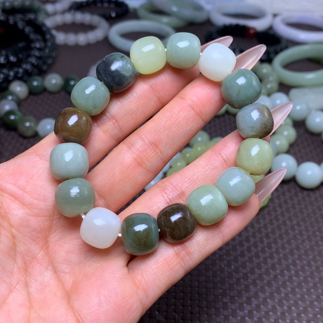 未镶嵌手串和田玉卡13