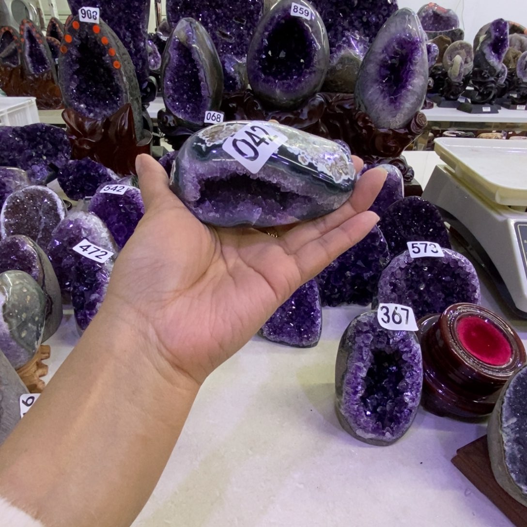 未镶嵌紫晶大型摆件（非配饰）