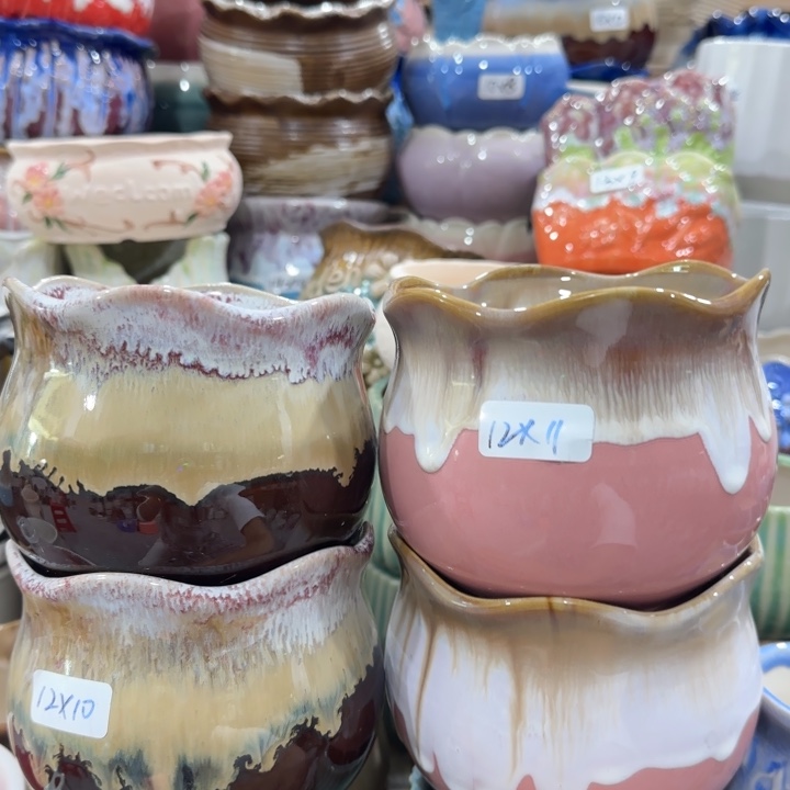 凑9块包邮，有孔，花盆