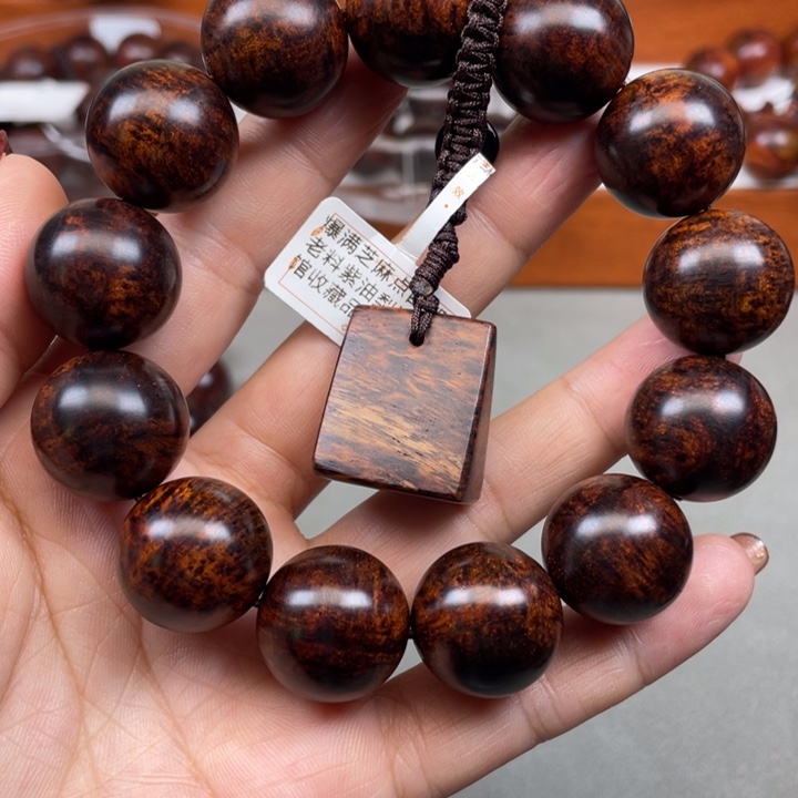 黄花梨/降香黄檀手串/手链万*往