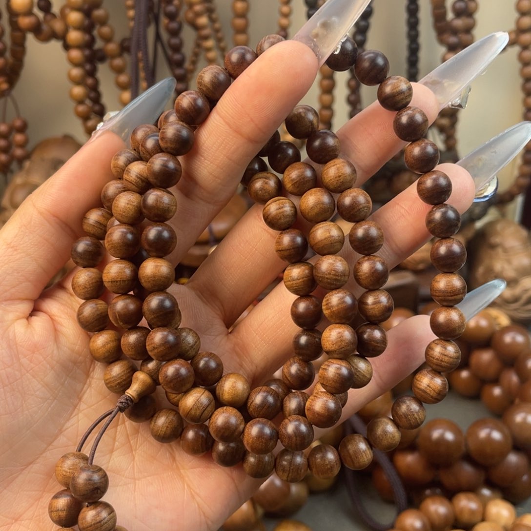 檀香木手串/手链老山檀0.8沉水