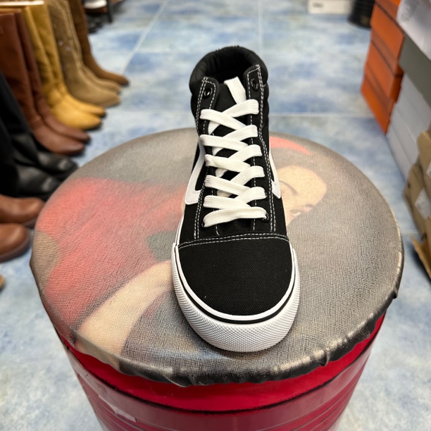 福利款男士帆布鞋中帮百搭款黑白夏季经典款微瑕