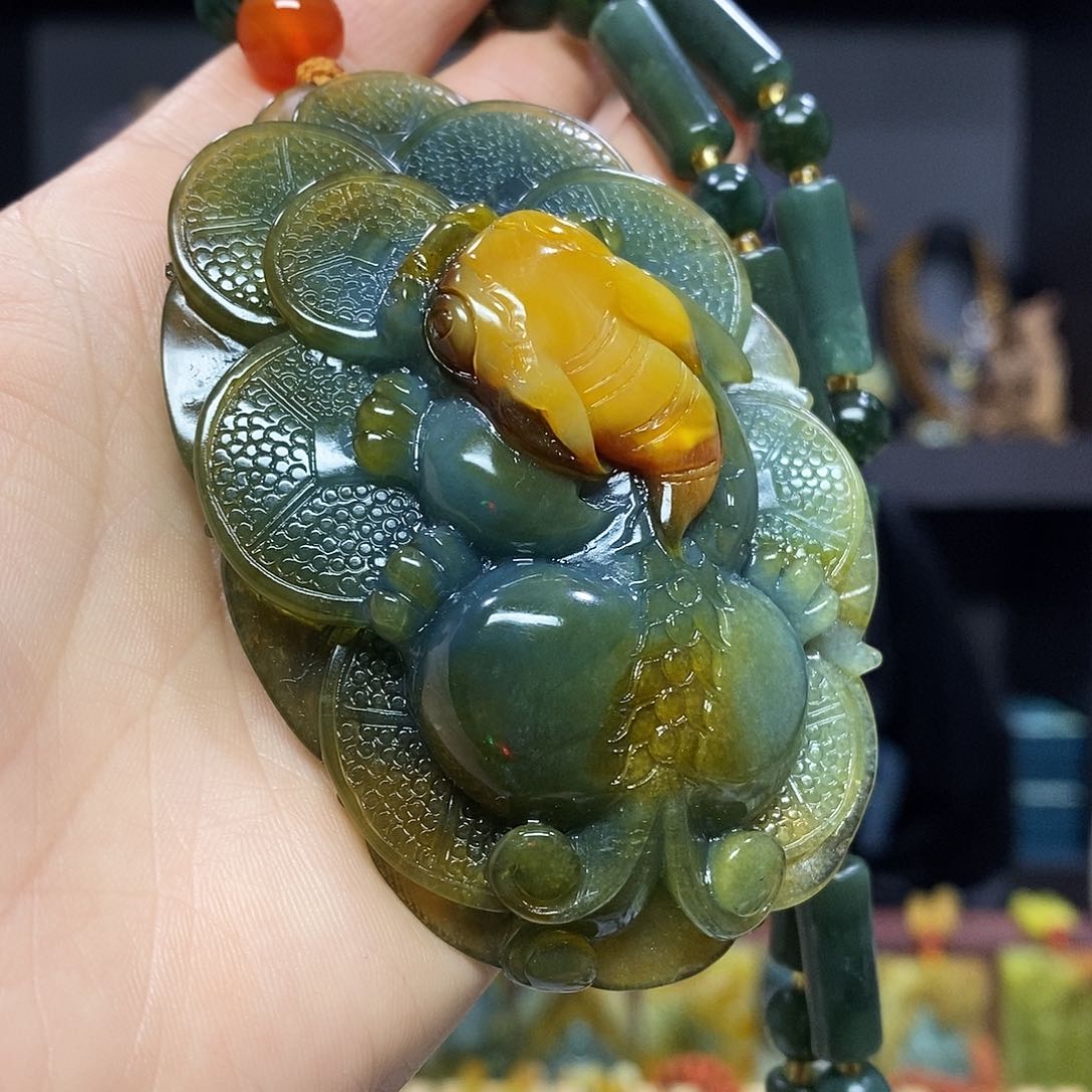 未镶嵌岫玉挂件挂件