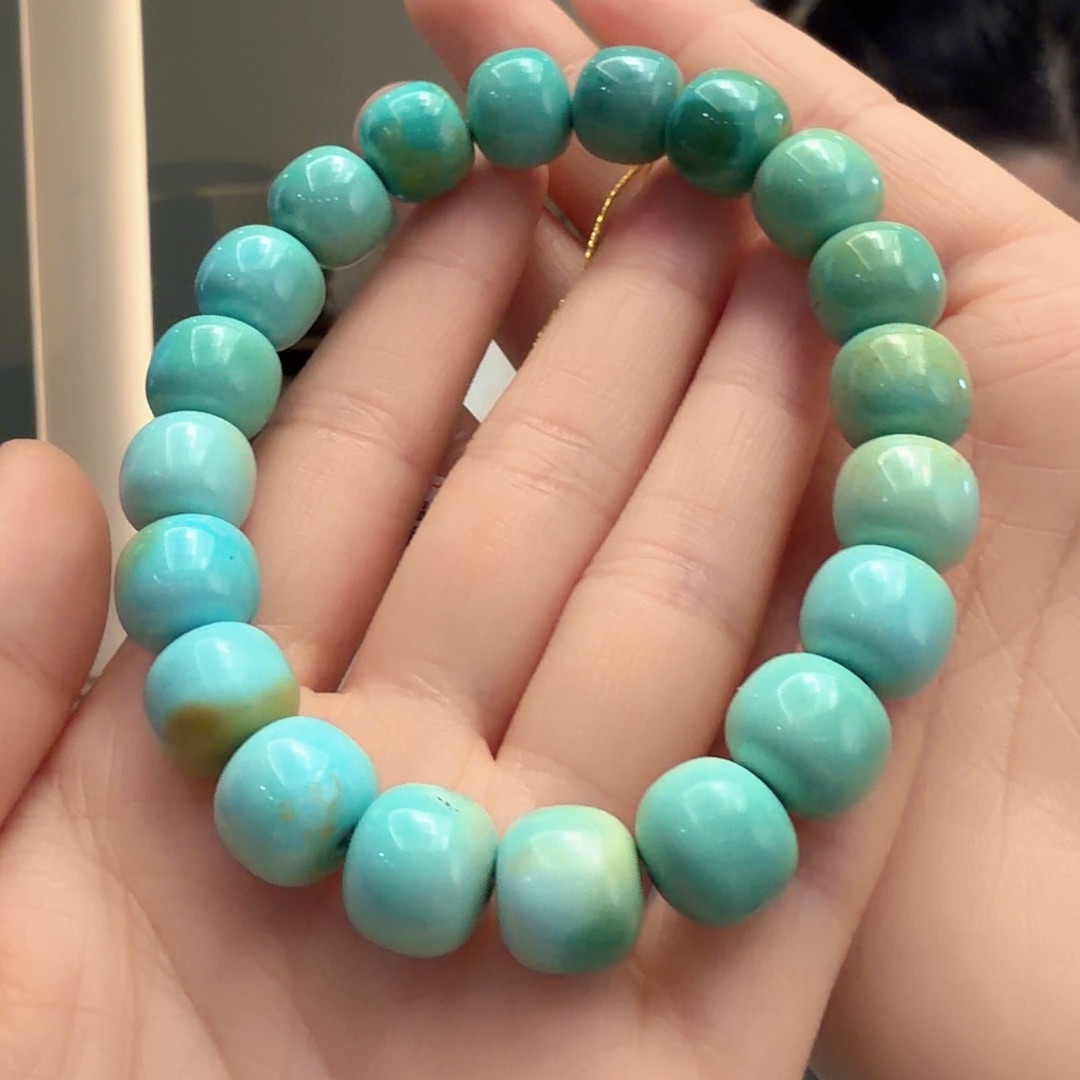 绿松石未镶嵌颈饰