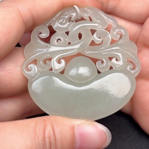 和田玉挂件未镶嵌刚****8