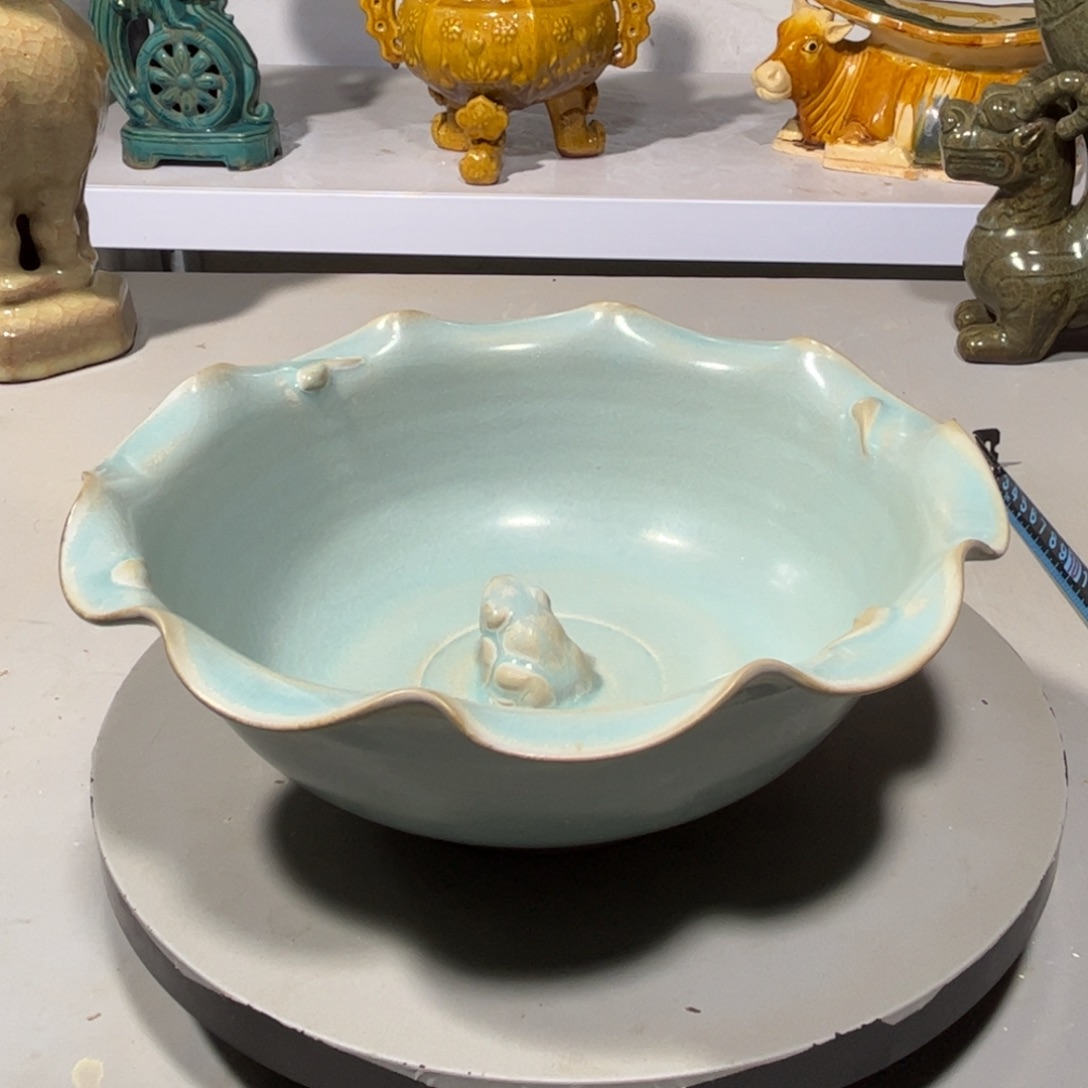 瓶汝窑瓷器品相完美