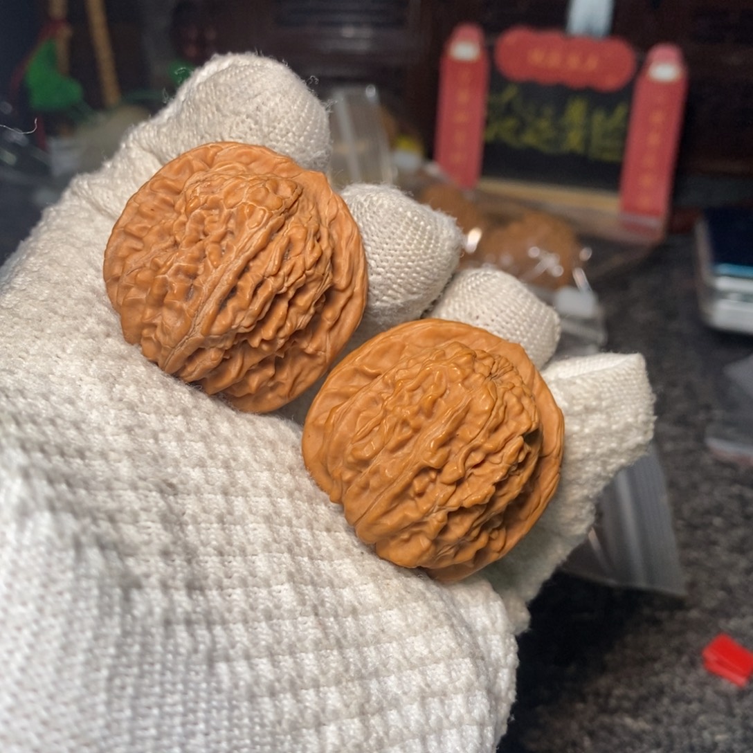 文玩核桃把件四座楼