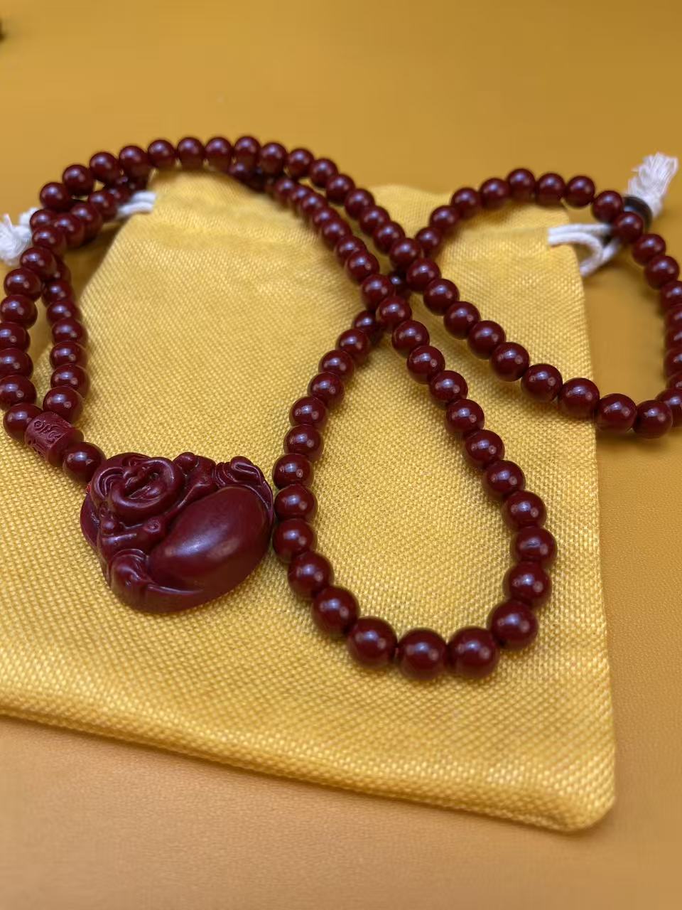 含辰砂工艺品1185精选含辰砂吊坠无礼盒