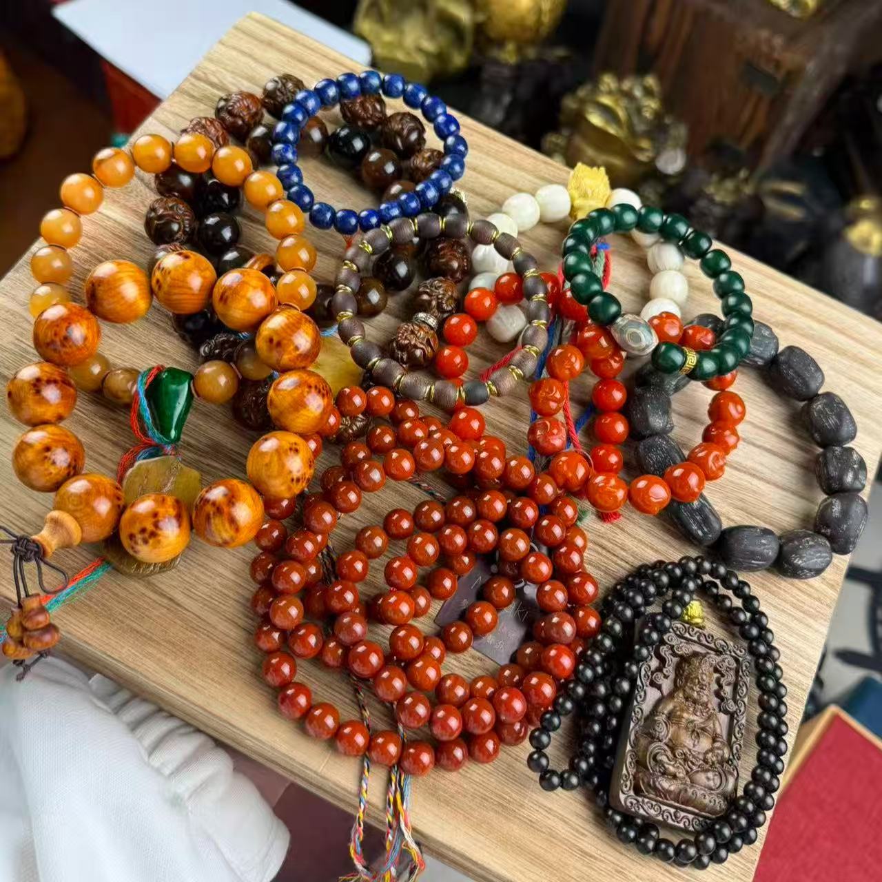 小熊拖鞋 定制链接手串藏品 5-888 实物以直播间为准