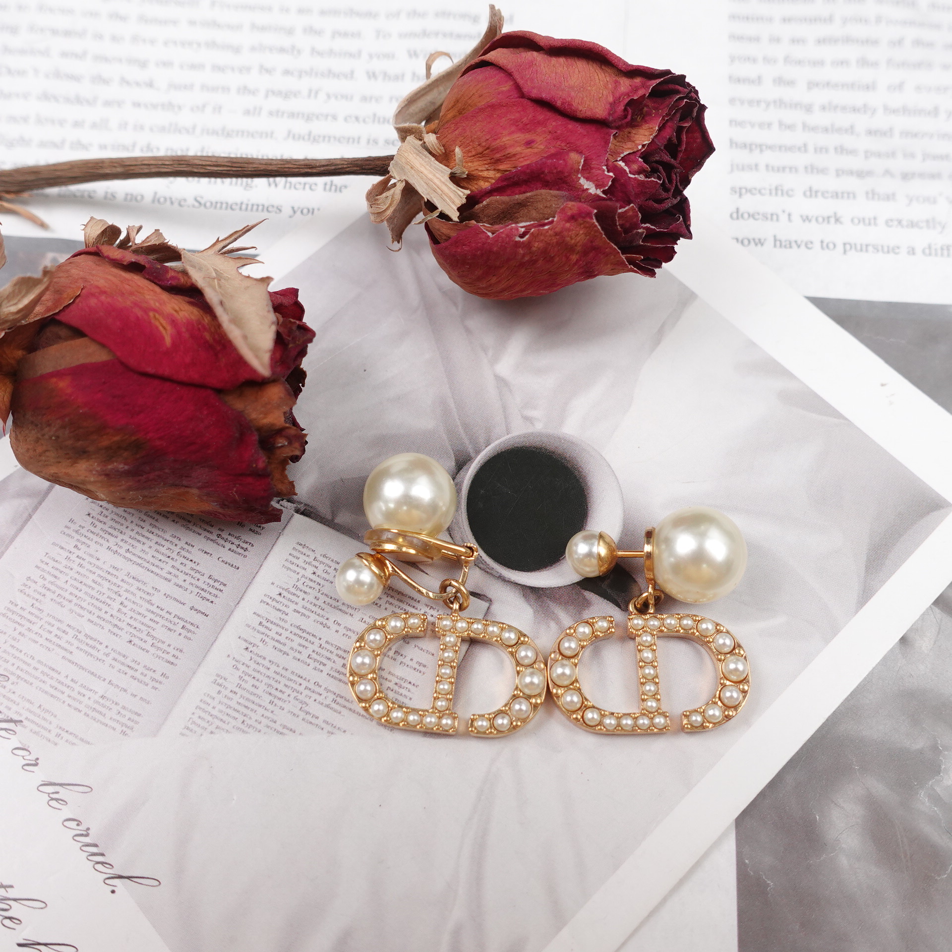 99新 DIOR/迪奥 /耳饰/T10324279