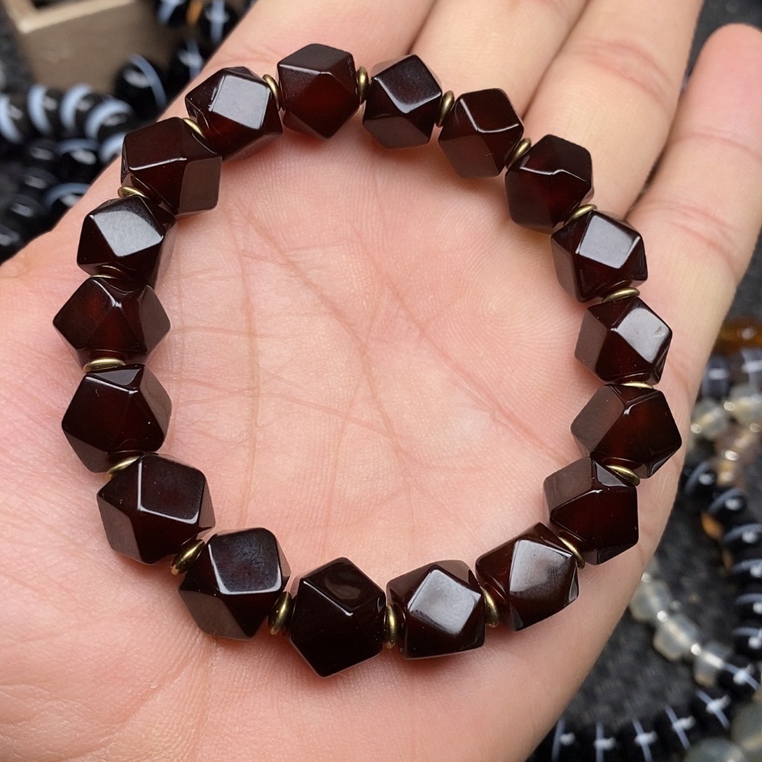 玛瑙/玉髓未镶嵌手链