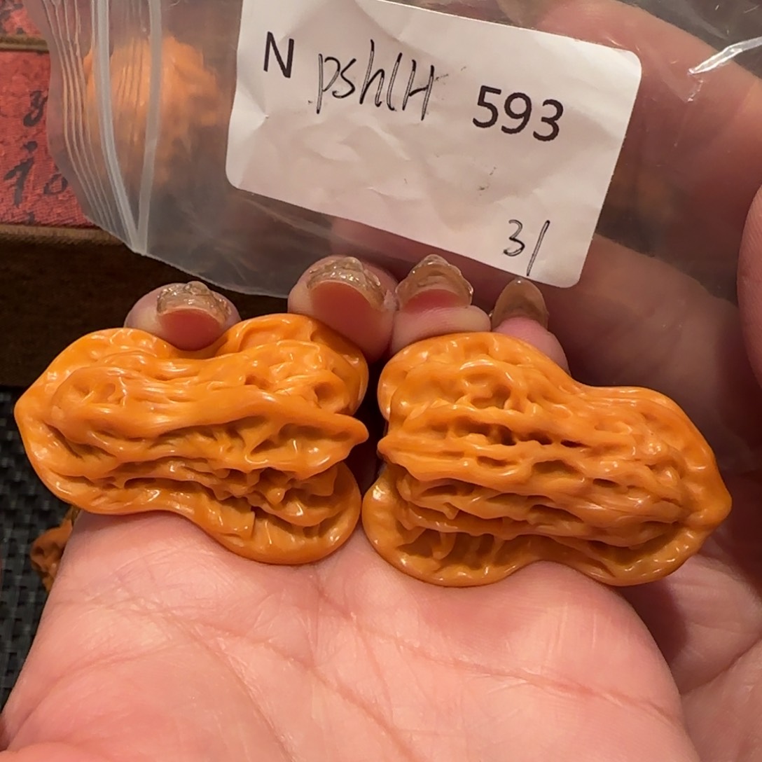 桃核吊坠W***E盘山葫芦30精品