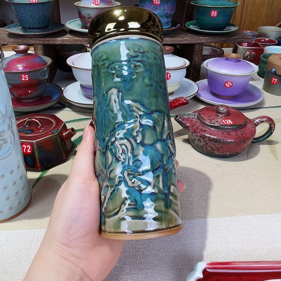 壶用****用禹州钧瓷艺术作品