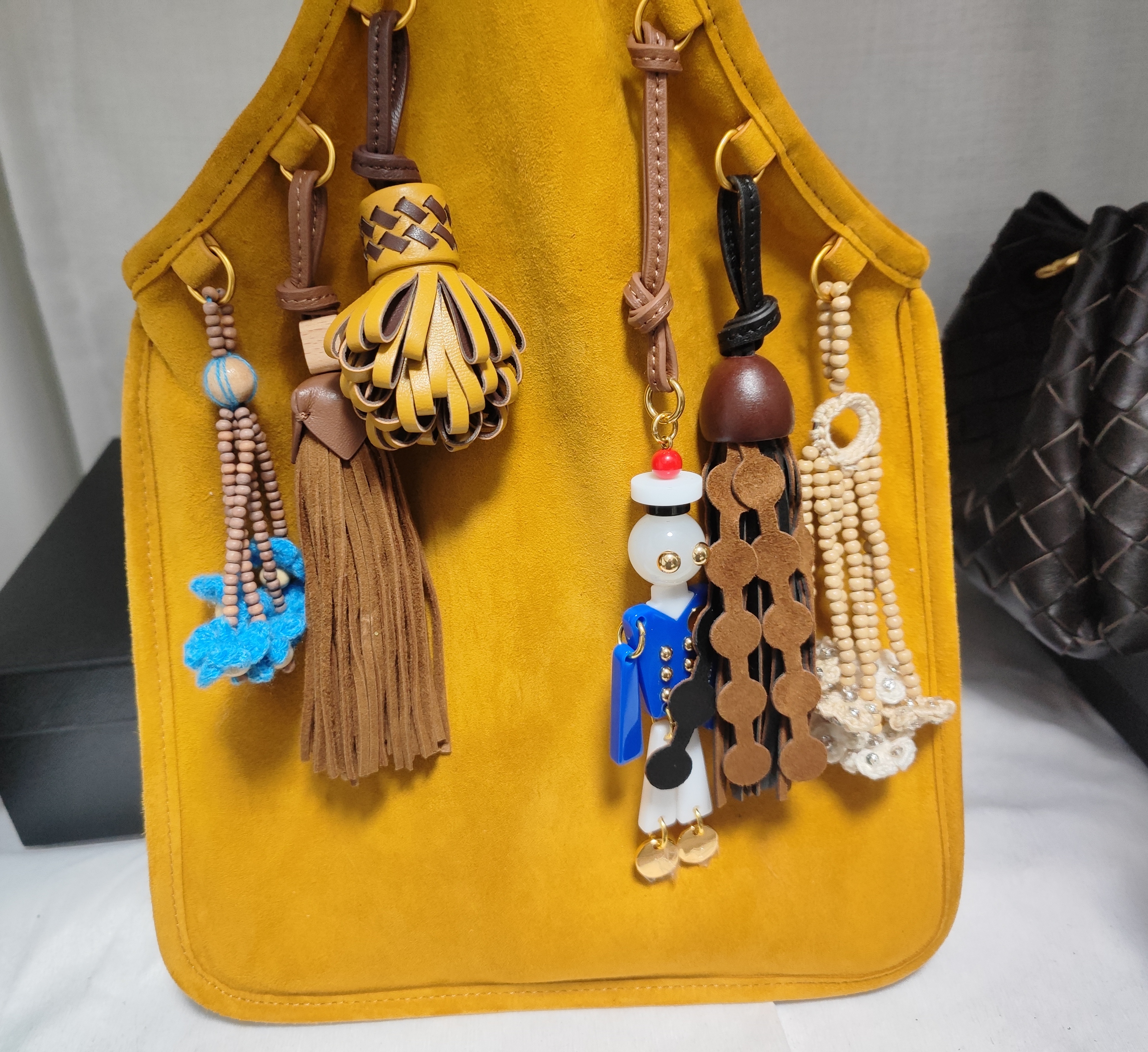 内外全麂皮个性手拎包手挽包女2025新款