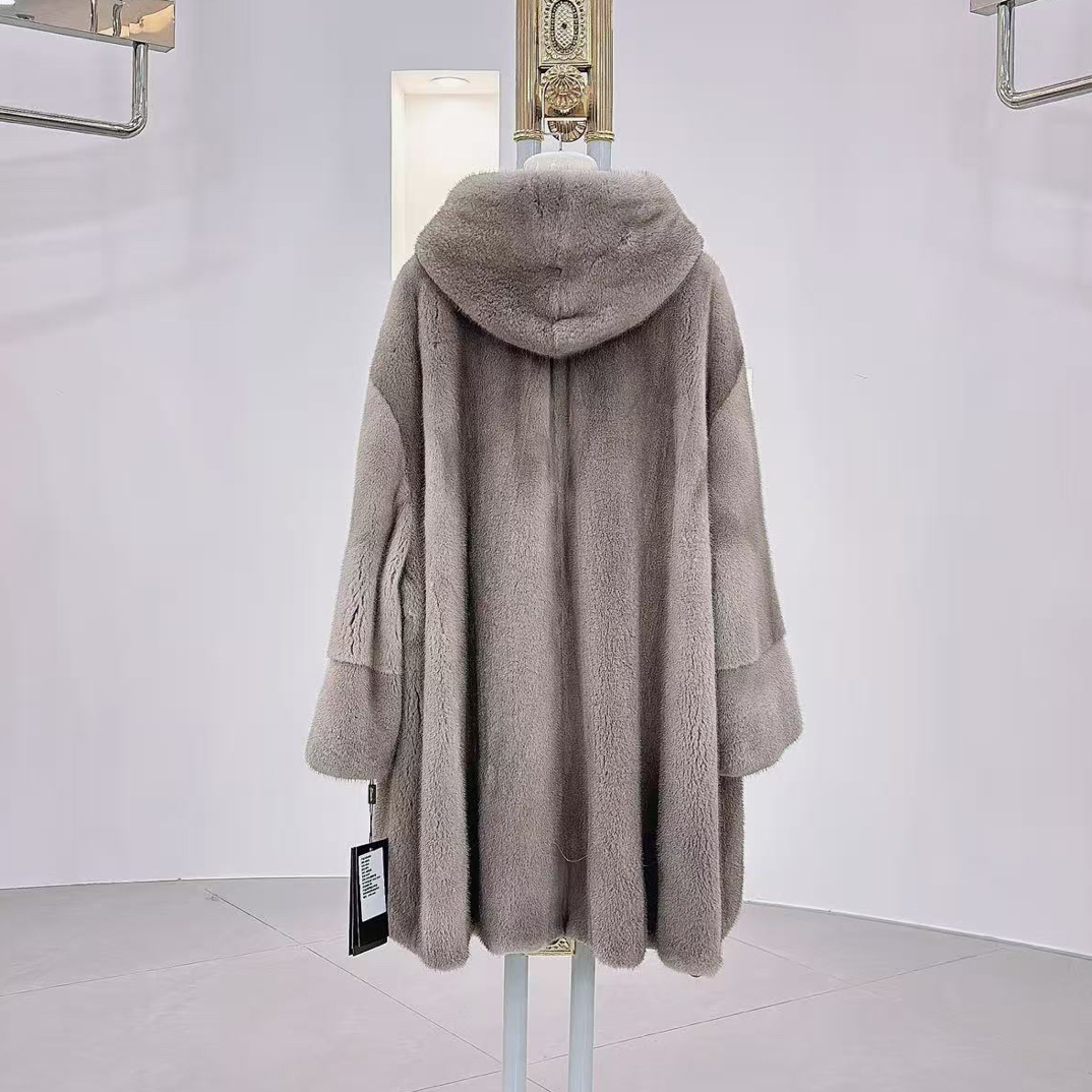 桑图思简约大气帽（90cm）皮草