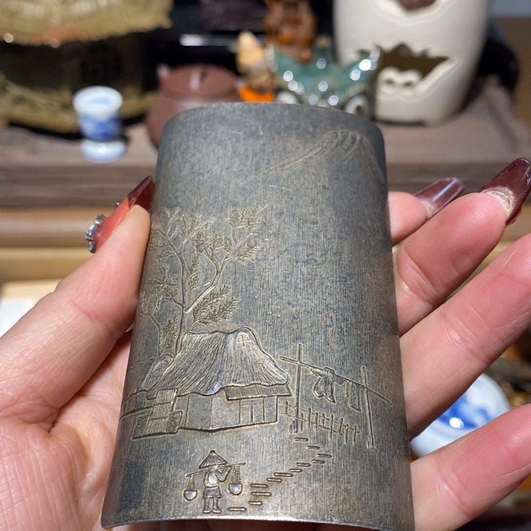 紫砂茶壶密胺手绘陶瓷