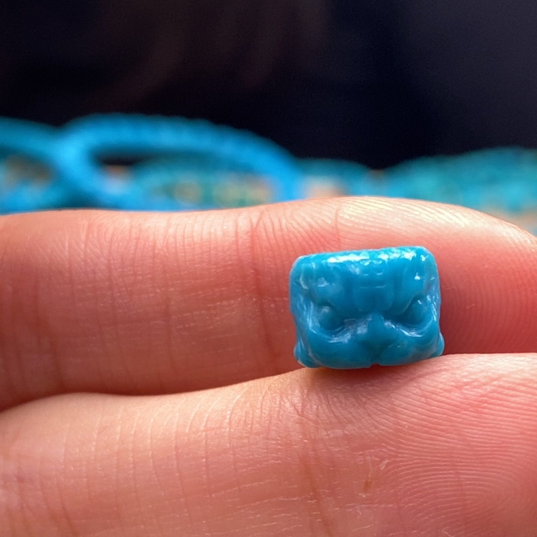 未镶嵌绿松石挂件