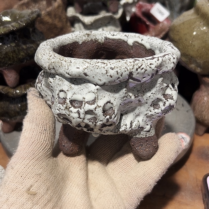 小***小粗陶花盆制作就这样了么