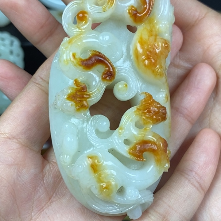 未镶嵌和田玉挂件欧****。
