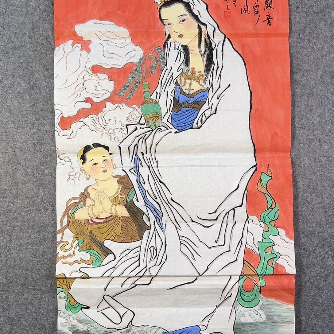 国画936 牡丹之歌传情传中之美